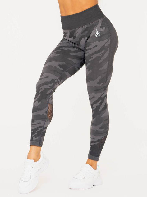 Nike black camo leggings shop