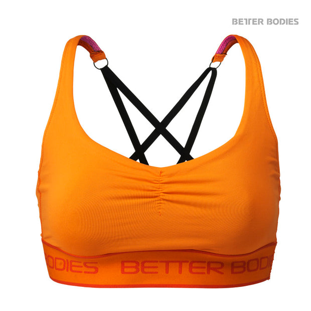 Better Bodies Athlete Short Top - Bright Orange
