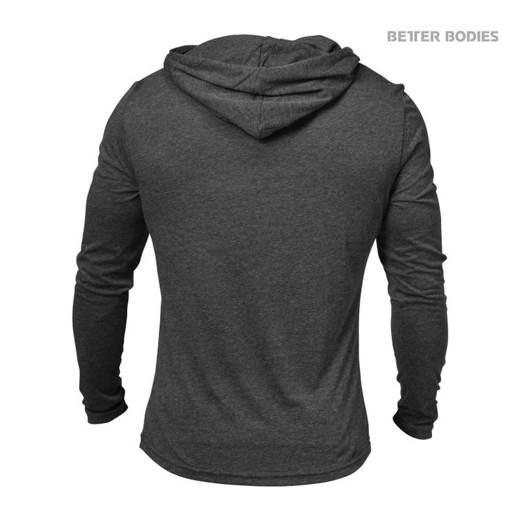 Better Bodies Mens Soft Hoodie - Anthracite