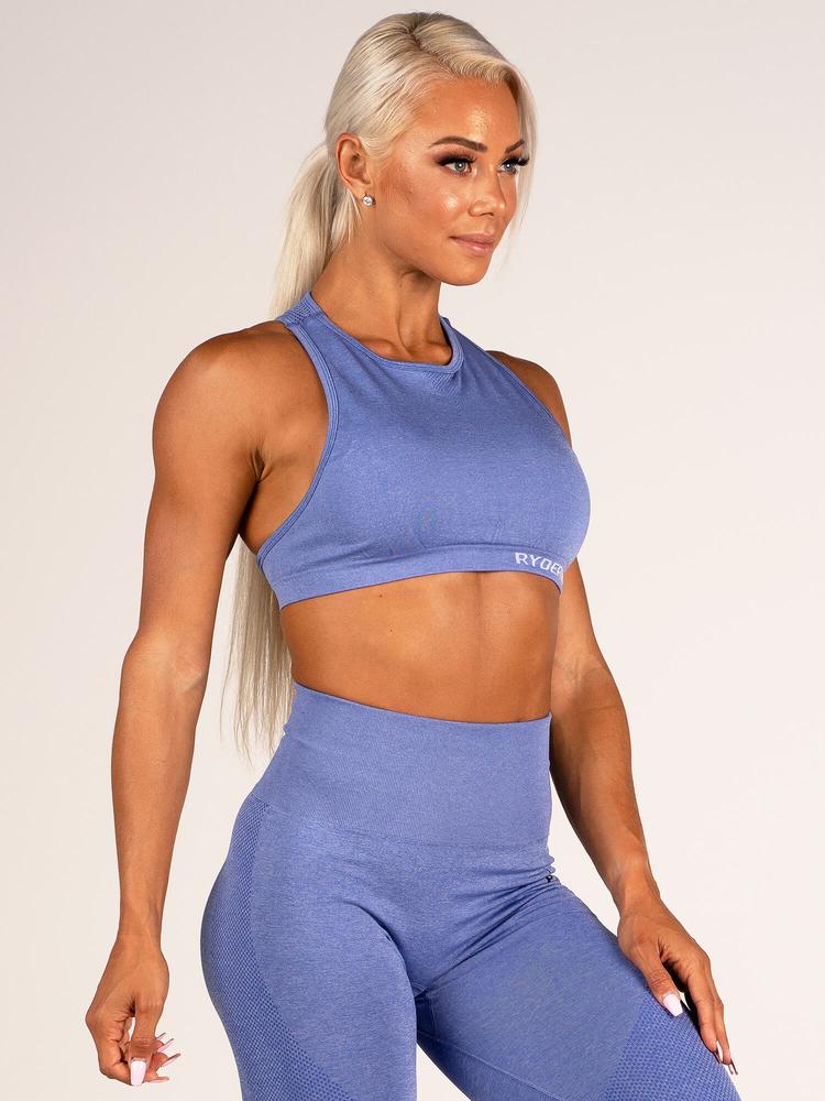 Ryderwear Seamless Sports Bra - Cobalt Blue