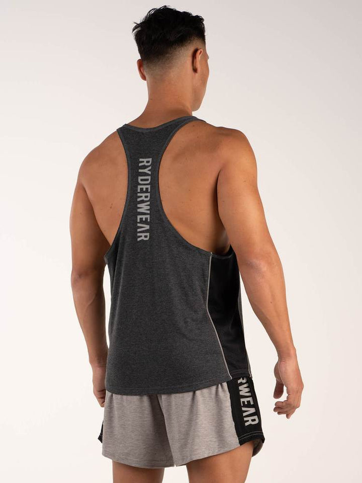 Ryderwear BSX Stringer T-Back - Black Marle