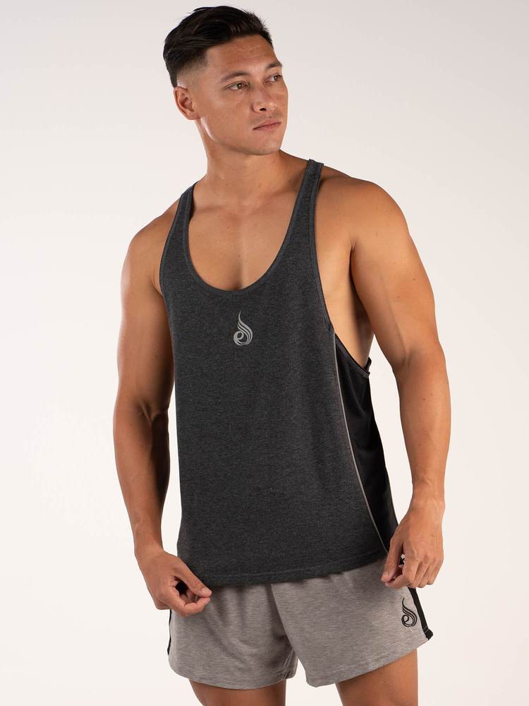 Ryderwear BSX Stringer T-Back - Black Marle