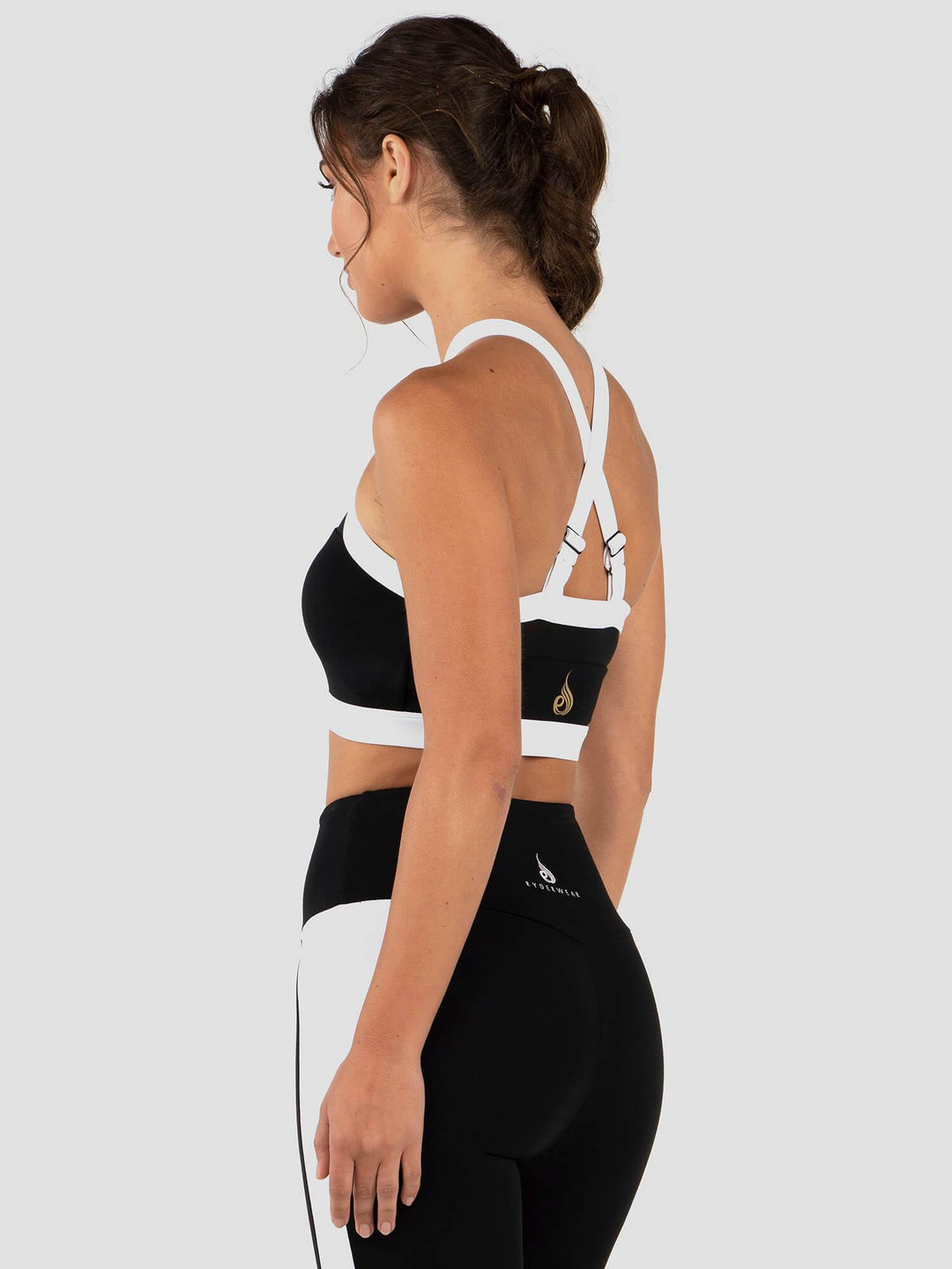 Ryderwear Empire Mesh Sports Bra - Black
