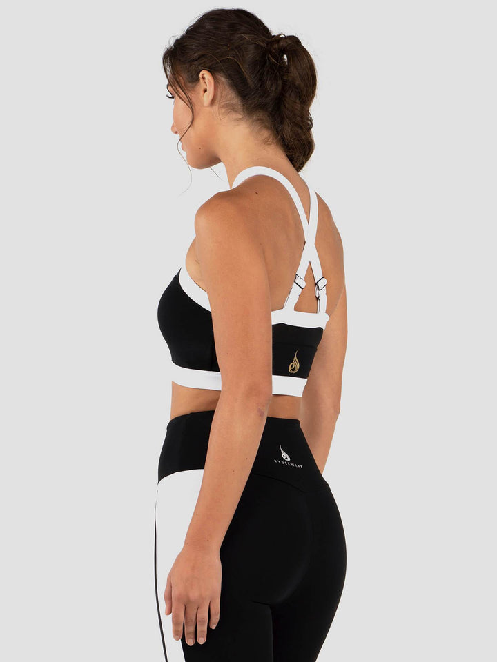 Ryderwear Empire Mesh Sports Bra - Black