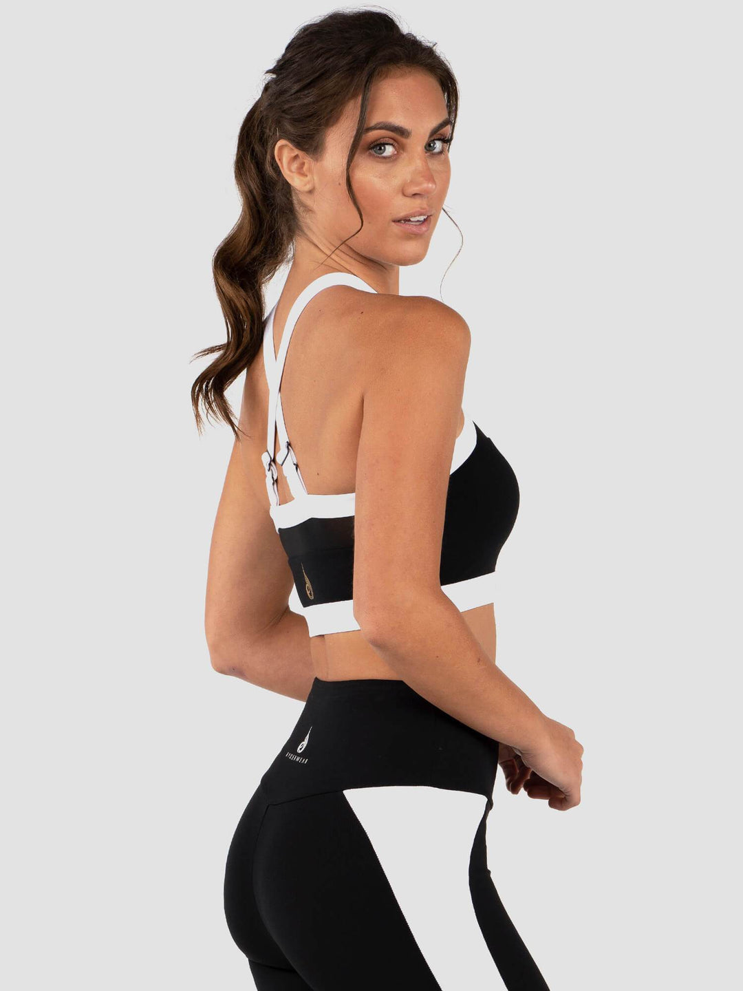 Ryderwear Empire Mesh Sports Bra - Black