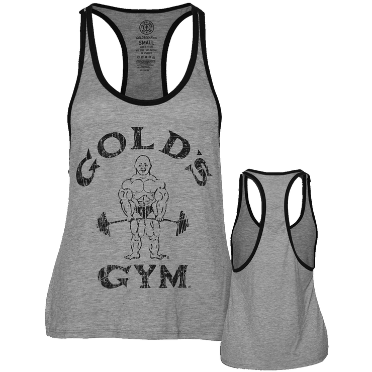 Gold's Gym Women's Stringer - Grey