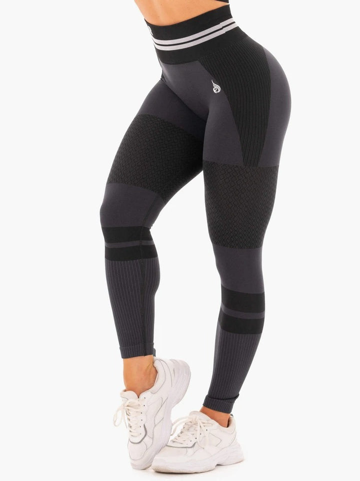 Ryderwear Freestyle Seamless High Waisted Leggings - Black