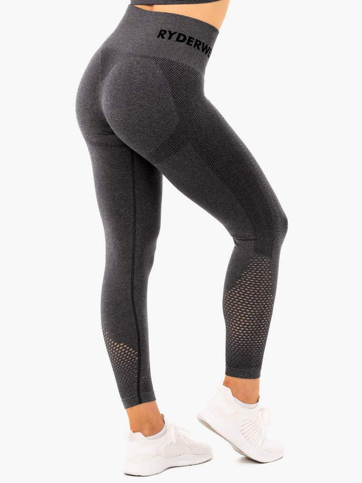 Ryderwear Seamless Staples Leggings - Charcoal Marl