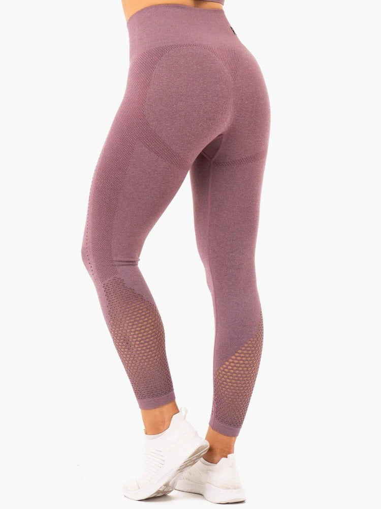 Ryderwear Seamless Staples Leggings - Purple Marl