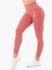 Ryderwear Seamless Staples Leggings - Rose Pink Marl