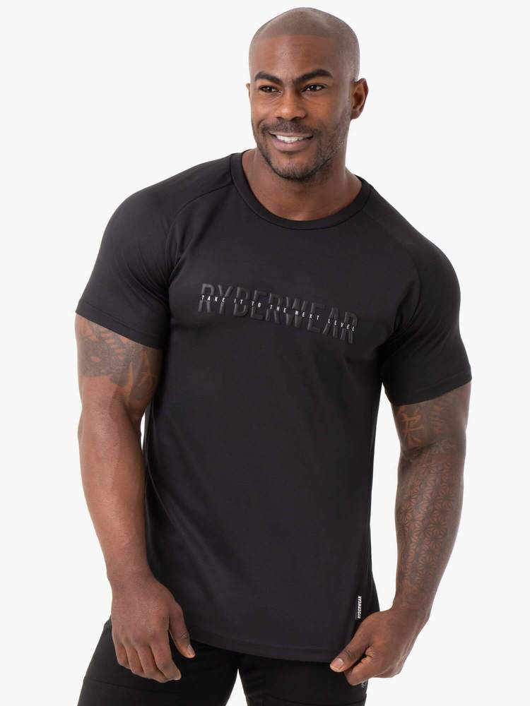 Ryderwear Energy Mesh T-Shirt - Black