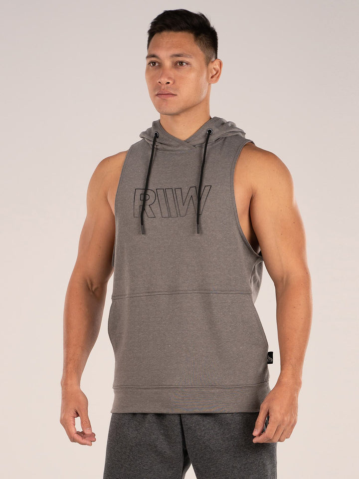 Ryderwear Royal Sleeveless Hoodie - Charcoal