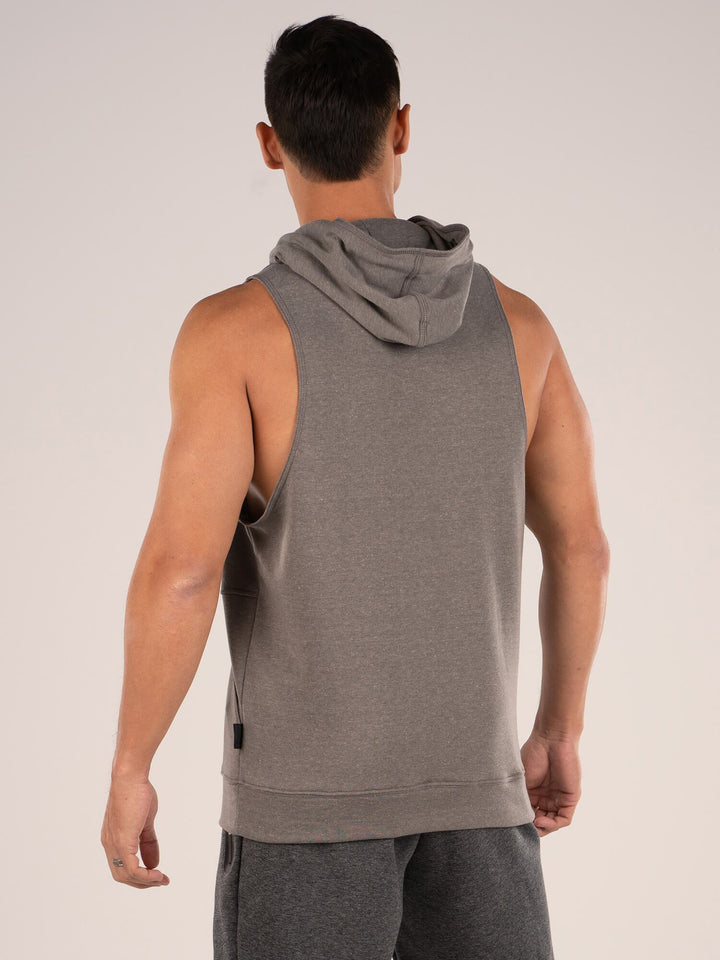 Ryderwear Royal Sleeveless Hoodie - Charcoal