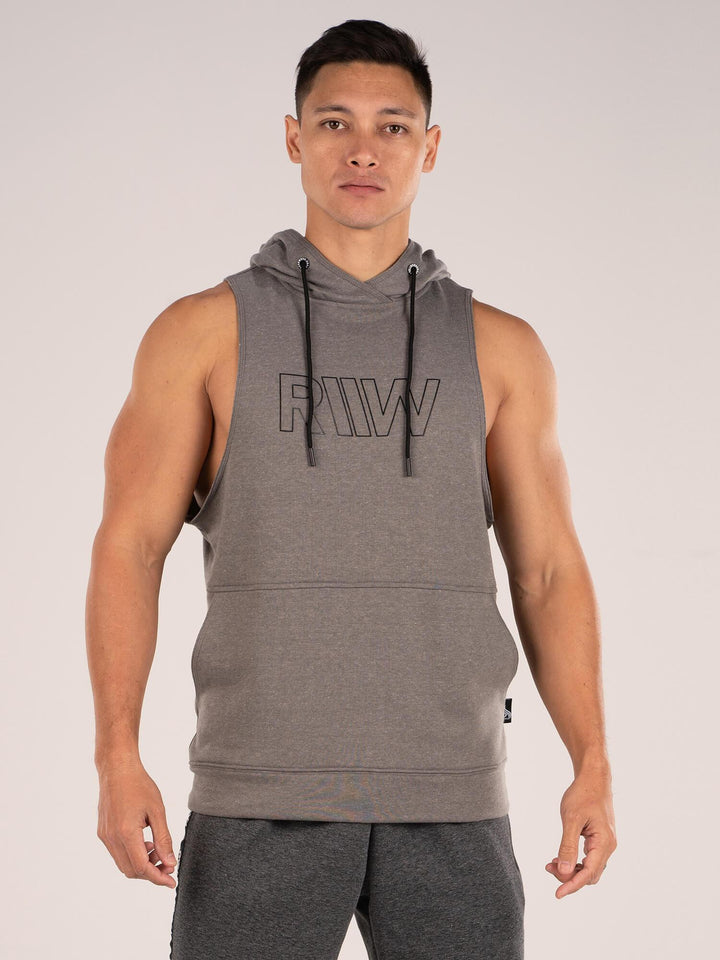 Ryderwear Royal Sleeveless Hoodie - Charcoal