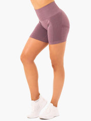 Ryderwear Seamless Staples Shorts - Purple Marl
