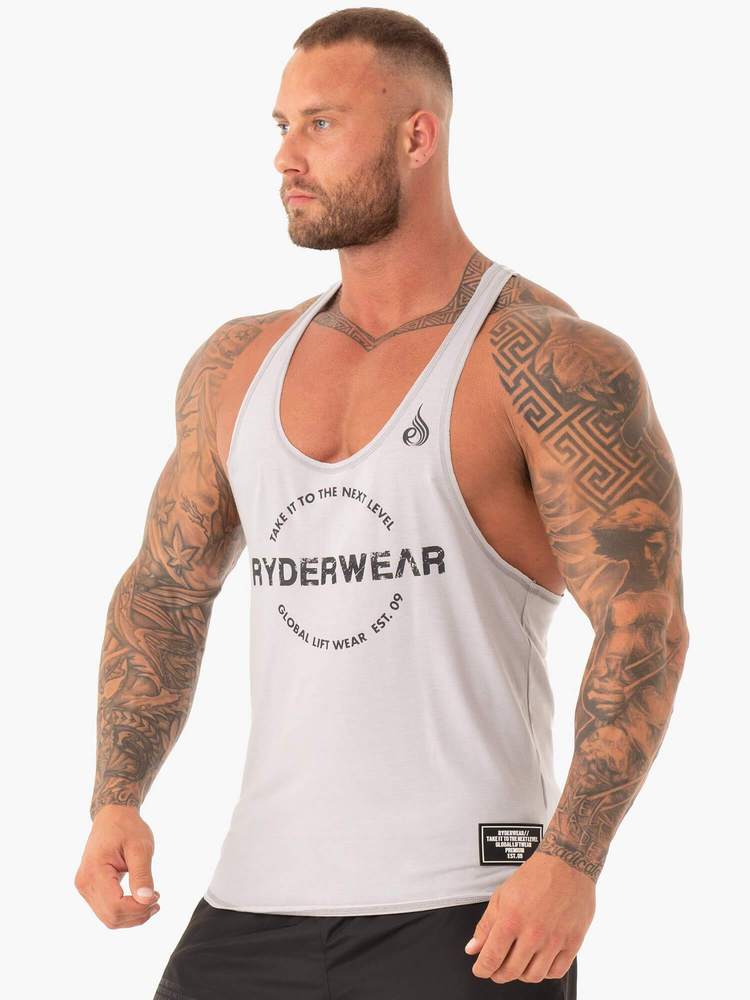Ryderwear Duty Stringer T-Back - Smoke Grey