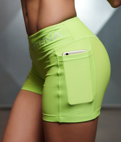 Body Engineers LOTUS Leto 2 in 1 Shorts - Green