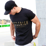 MuscleRich Victory V3 Tee - Black/Gold